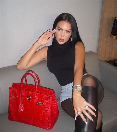 hermes birkin georgina rodriguez|georgina rodriguez handbags.